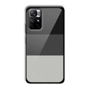 Shades of Grey Customized Printed Glass Back Cover for Xiaomi Mi Note 11T
