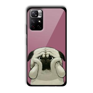 Chubby Dogo Customized Printed Glass Back Cover for Xiaomi Mi Note 11T