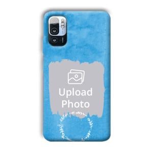Blue Design Customized Printed Back Cover for Xiaomi Redmi Note 10T