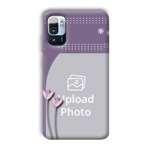 Lilac Pattern Customized Printed Back Cover for Xiaomi Redmi Note 10T