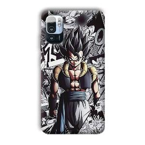 Goku Phone Customized Printed Back Cover for Xiaomi Redmi Note 10T