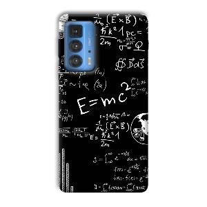 E is Equal To MC2 Phone Customized Printed Back Cover for Motorola Edge 20 Pro