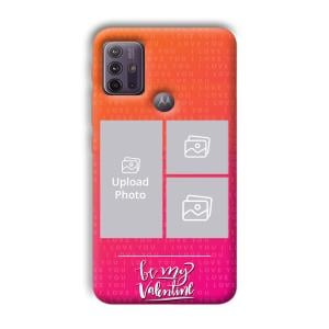 To My Valentine Customized Printed Back Cover for Motorola G10 Power