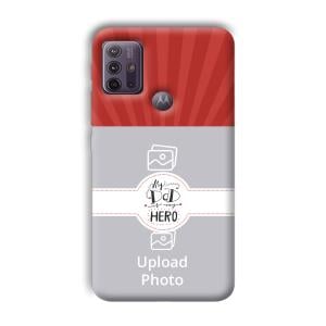 Dad  Customized Printed Back Cover for Motorola G10 Power