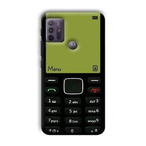 Nokia Feature Phone Customized Printed Back Cover for Motorola G10 Power
