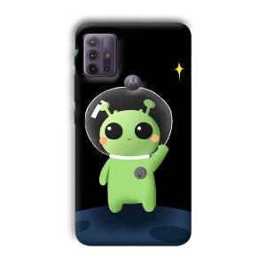 Alien Character Phone Customized Printed Back Cover for Motorola G10 Power