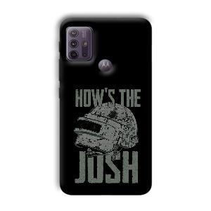 How's The Josh Phone Customized Printed Back Cover for Motorola G10 Power