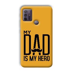My Dad  Phone Customized Printed Back Cover for Motorola G10 Power