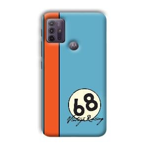 Vintage Racing Phone Customized Printed Back Cover for Motorola G10 Power