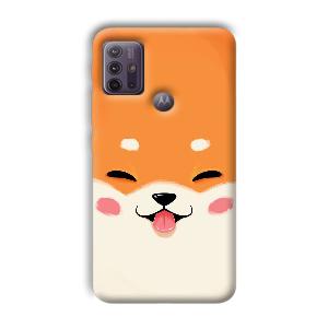 Smiley Cat Phone Customized Printed Back Cover for Motorola G10 Power