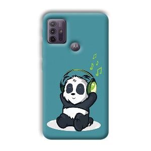 Panda  Phone Customized Printed Back Cover for Motorola G10 Power