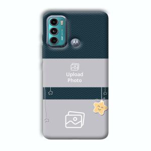 Cute Stars Customized Printed Back Cover for Motorola G40 Fusion