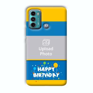 Happy Birthday Customized Printed Back Cover for Motorola G40 Fusion