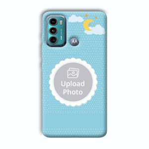 Circle Customized Printed Back Cover for Motorola G40 Fusion