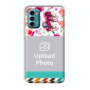 Water Color Painting Customized Printed Back Cover for Motorola G40 Fusion