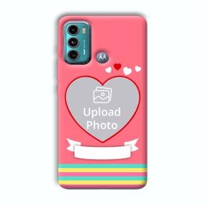 Love Customized Printed Back Cover for Motorola G40 Fusion