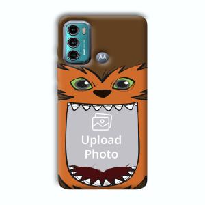 Monkey Monster Customized Printed Back Cover for Motorola G40 Fusion