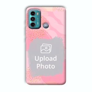 Sparkly Pink Customized Printed Back Cover for Motorola G40 Fusion