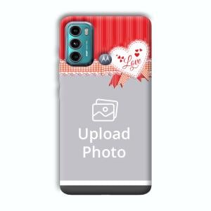 Valentine Customized Printed Back Cover for Motorola G40 Fusion