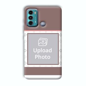Frame Customized Printed Back Cover for Motorola G40 Fusion