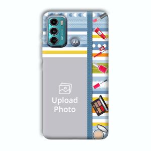 Makeup Theme Customized Printed Back Cover for Motorola G40 Fusion