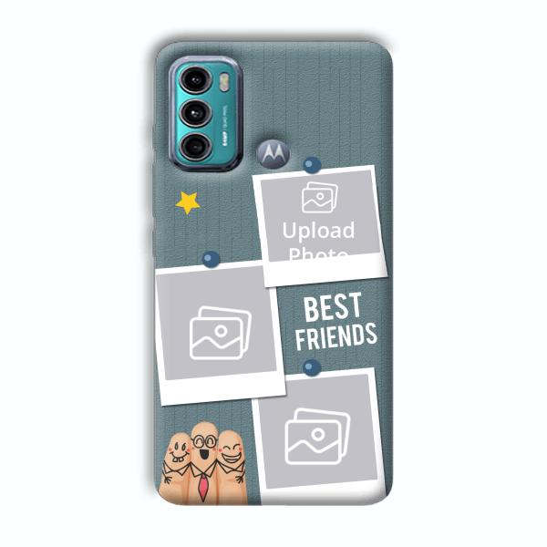 Best Friends Customized Printed Back Cover for Motorola G40 Fusion