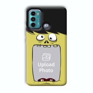 Green Monster Customized Printed Back Cover for Motorola G40 Fusion