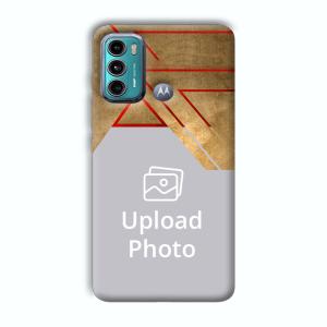 Brown Customized Printed Back Cover for Motorola G40 Fusion