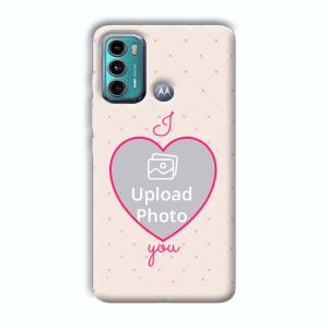I Love You Customized Printed Back Cover for Motorola G40 Fusion