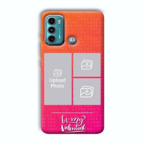 To My Valentine Customized Printed Back Cover for Motorola G40 Fusion