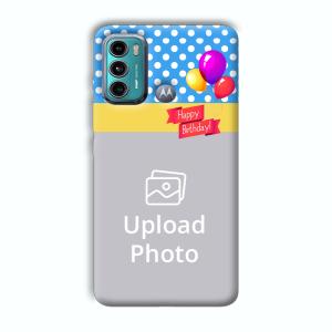 Happy Birthday Customized Printed Back Cover for Motorola G40 Fusion