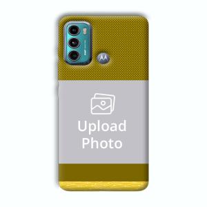 Yellowish Design Customized Printed Back Cover for Motorola G40 Fusion