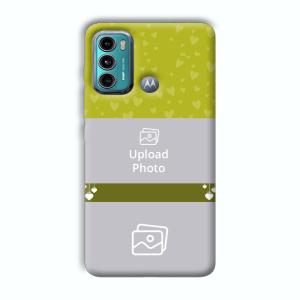 Moss Green Customized Printed Back Cover for Motorola G40 Fusion