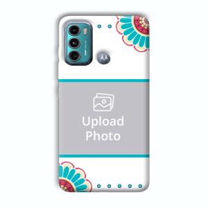 Floral  Customized Printed Back Cover for Motorola G40 Fusion