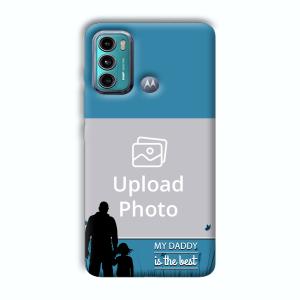 Daddy Is The Best Customized Printed Back Cover for Motorola G40 Fusion