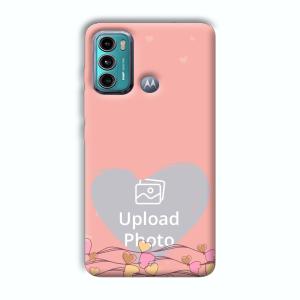 Small Hearts Customized Printed Back Cover for Motorola G40 Fusion