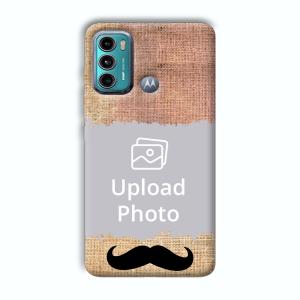 Moustache Customized Printed Back Cover for Motorola G40 Fusion