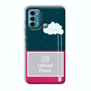 On The Clouds Customized Printed Back Cover for Motorola G40 Fusion