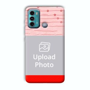Hearts Customized Printed Back Cover for Motorola G40 Fusion