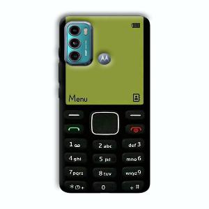 Nokia Feature Phone Customized Printed Back Cover for Motorola G40 Fusion