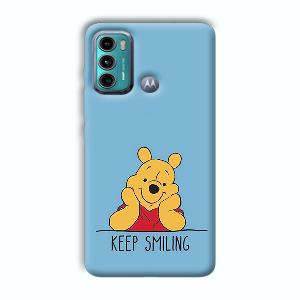 Winnie The Pooh Phone Customized Printed Back Cover for Motorola G40 Fusion