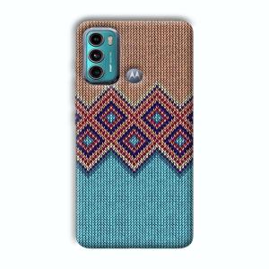 Fabric Design Phone Customized Printed Back Cover for Motorola G40 Fusion