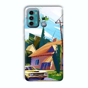 Car  Phone Customized Printed Back Cover for Motorola G40 Fusion
