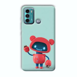 Robot Phone Customized Printed Back Cover for Motorola G40 Fusion