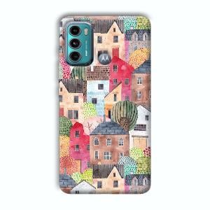 Colorful Homes Phone Customized Printed Back Cover for Motorola G40 Fusion