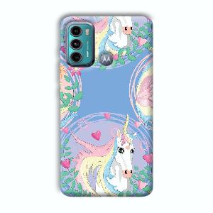 The Unicorn Phone Customized Printed Back Cover for Motorola G40 Fusion