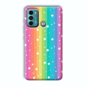 Starry Pattern Phone Customized Printed Back Cover for Motorola G40 Fusion