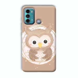 Owlet Phone Customized Printed Back Cover for Motorola G40 Fusion