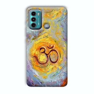 Om Phone Customized Printed Back Cover for Motorola G40 Fusion