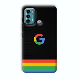 G Logo Phone Customized Printed Back Cover for Motorola G40 Fusion
